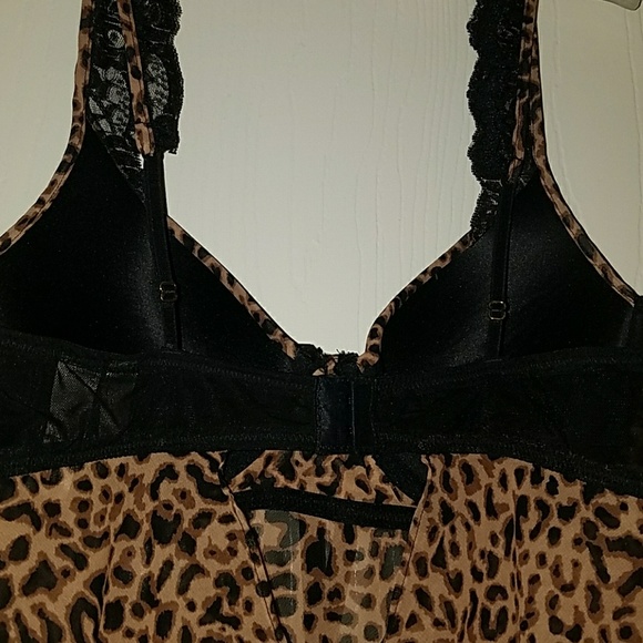 🏝Leopard Print Babydoll Top - Picture 5 of 8